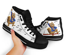 Load image into Gallery viewer, Dance Like No One's Looking Hi Top Shoe